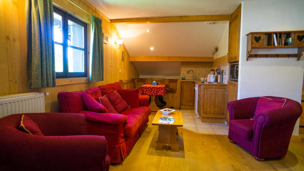 Vila Les Clochettes Megève Pokoj fotografie
